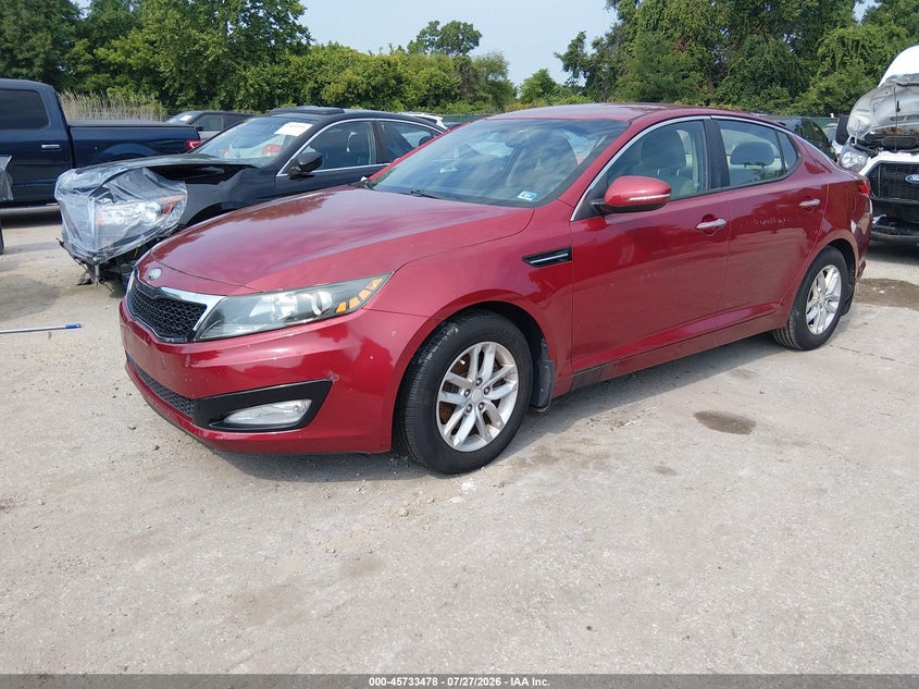 Vin: 5xxgm4a7xdg252218, lot: 46232177, kia optima lx 20132