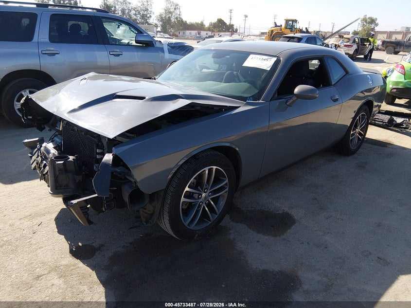 Vin: 2c3cdzgg3kh616660, lot: 46232186, dodge challenger sxt awd 20192