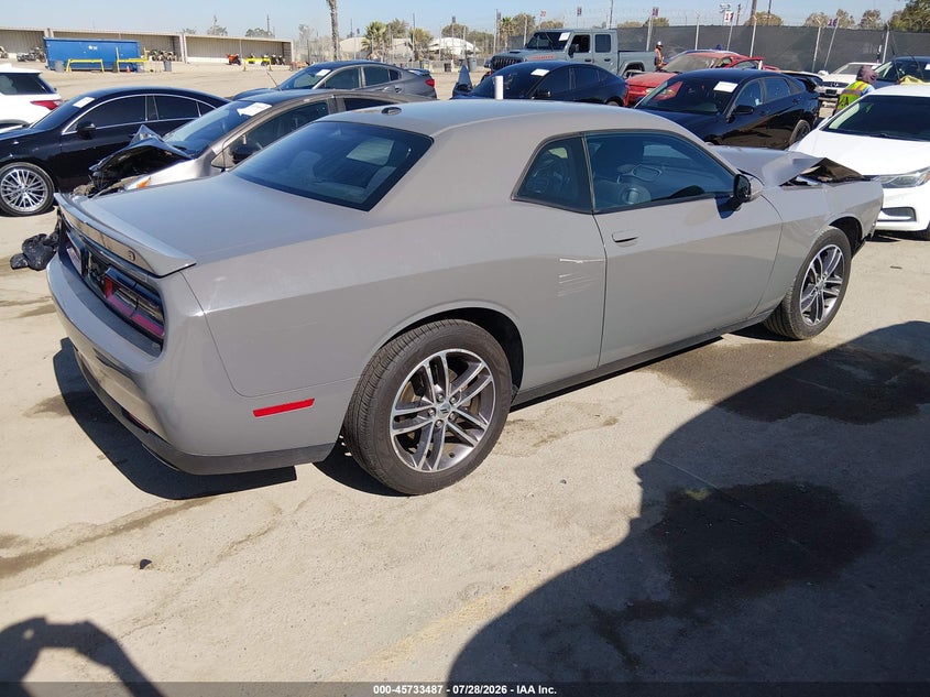 Vin: 2c3cdzgg3kh616660, lot: 46232186, dodge challenger sxt awd 20194