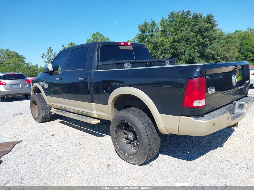 Vin: 3c6ud5glxcg177617, lot: 46232196, ram 2500 laramie longhorn 20123