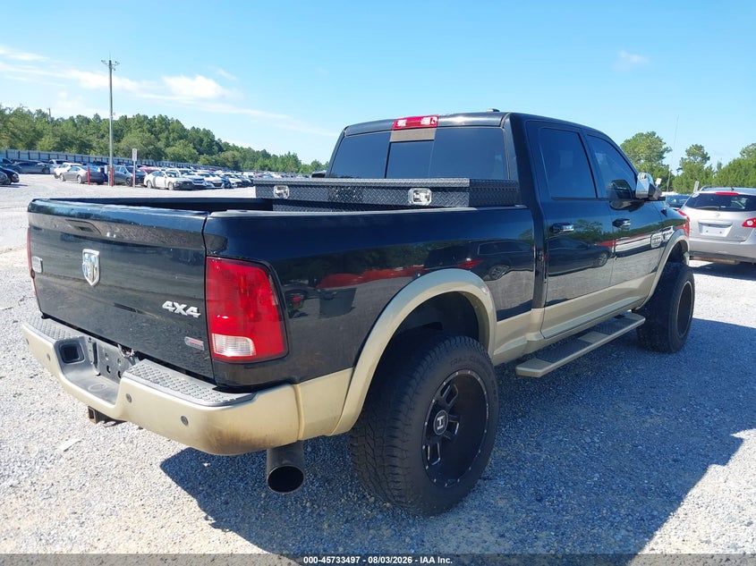 Vin: 3c6ud5glxcg177617, lot: 46232196, ram 2500 laramie longhorn 20124