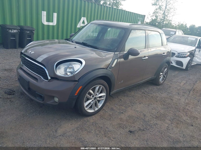 2014 MINI Countryman, Normal Wear & Tear, IAAI, VIN WMWZC5C50EWP38854 — photo 2