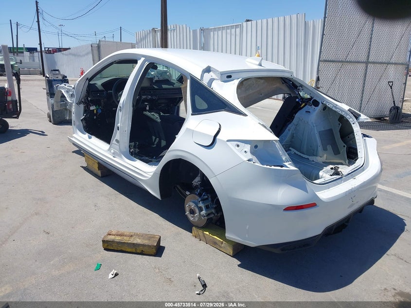 Vin: 19xfl2h80te025225, lot: 46232213, honda civic sport 20263