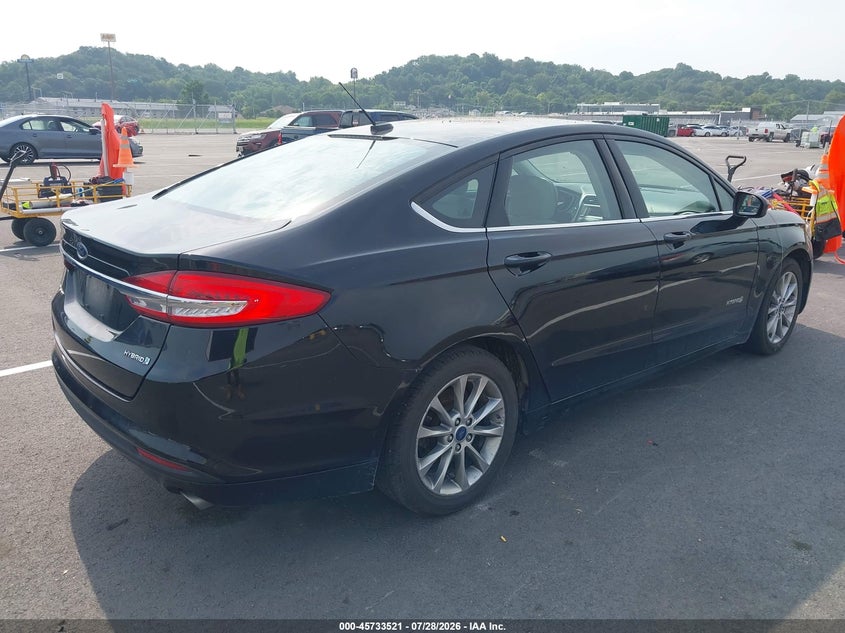 Vin: 3fa6p0uu5hr132885, lot: 46232220, ford fusion hybrid s 20174