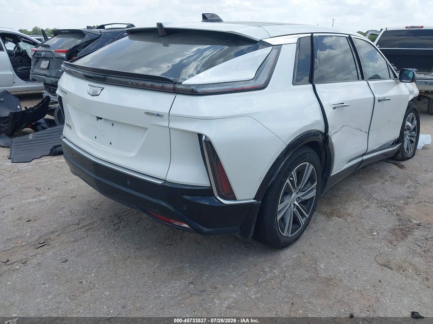 Vin: 1gykprrk8rz111234, lot: 46232226, cadillac lyriq luxury w/1sd 20244