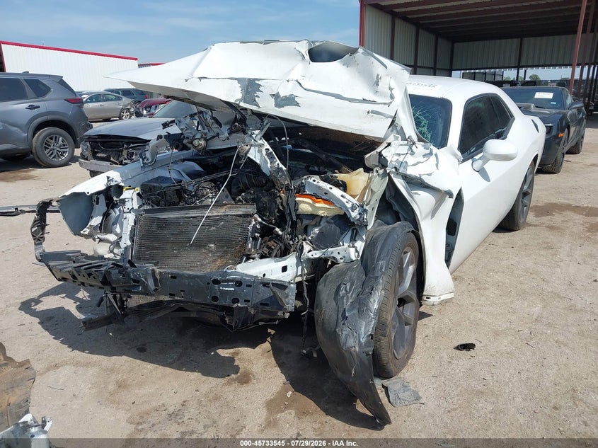 Vin: 2c3cdzagxmh555822, lot: 46232244, dodge challenger sxt 20212