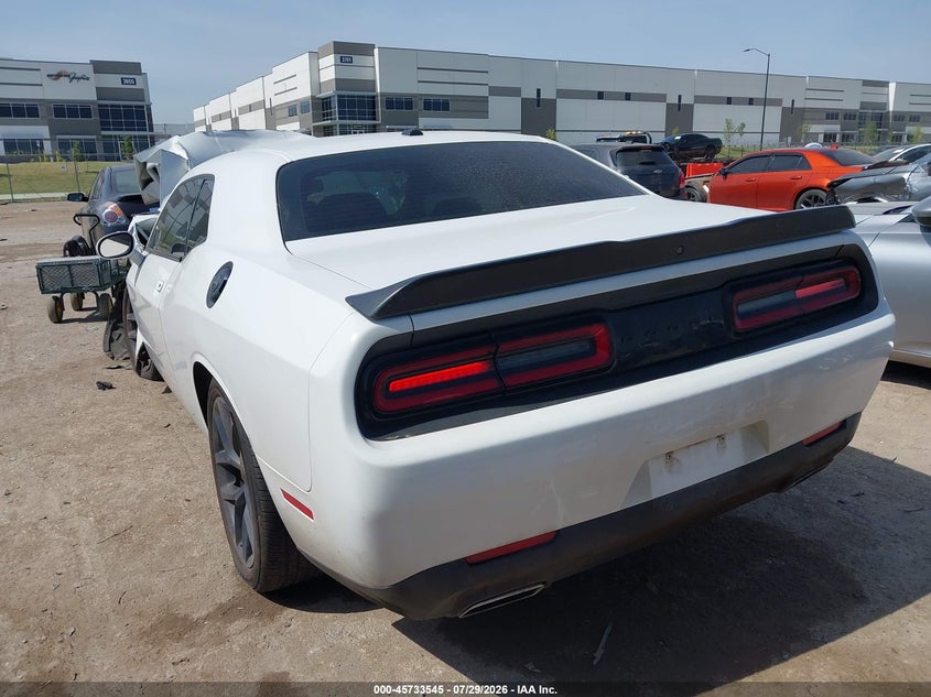 Vin: 2c3cdzagxmh555822, lot: 46232244, dodge challenger sxt 20213