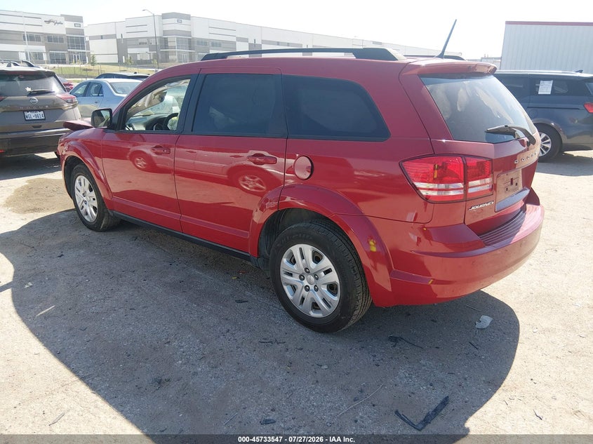 Vin: 3c4pdcab2lt182313, lot: 46232246, dodge journey se value 20203
