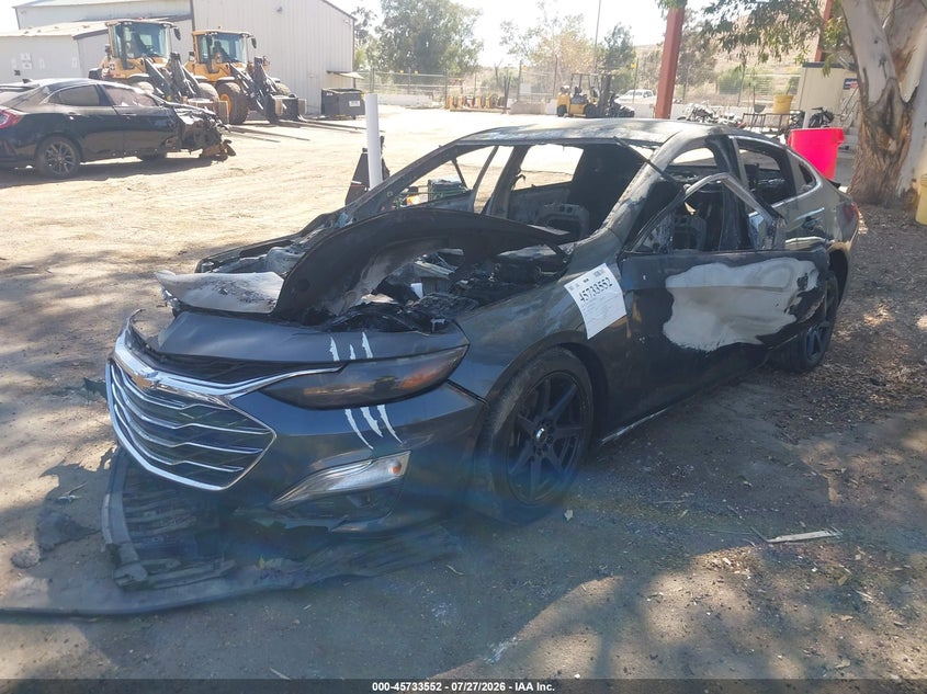 Vin: 1g1zb5st3mf046844, lot: 46232251, chevrolet malibu fwd ls 20212