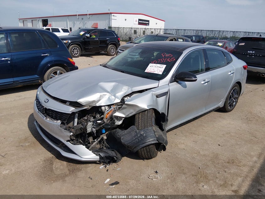 2020 KIA OPTIMA auction photo 2