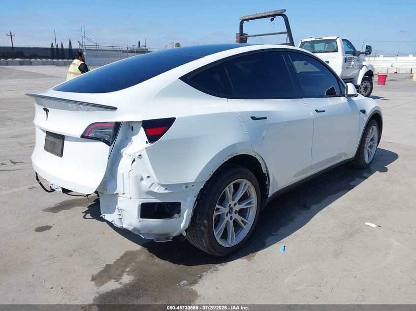 Vin: 7saygded9rf083429, lot: 46232265, tesla model y long range single motor rear-wheel drive/rwd 20244