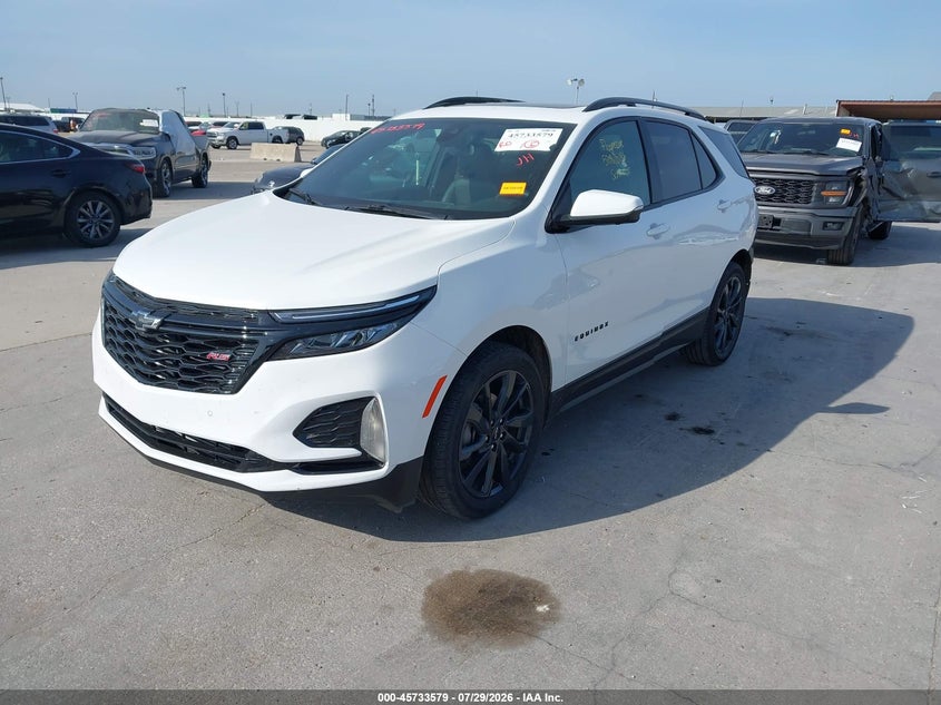 Vin: 3gnaxmeg1rs169227, lot: 46232278, chevrolet equinox fwd rs 20242