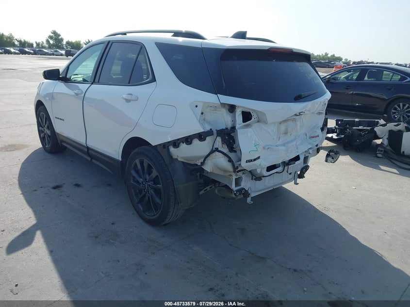 Vin: 3gnaxmeg1rs169227, lot: 46232278, chevrolet equinox fwd rs 20243