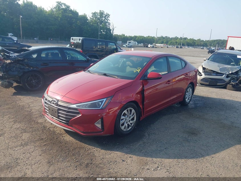 Vin: 5npd74lf7kh410059, lot: 46232281, hyundai elantra se 20192
