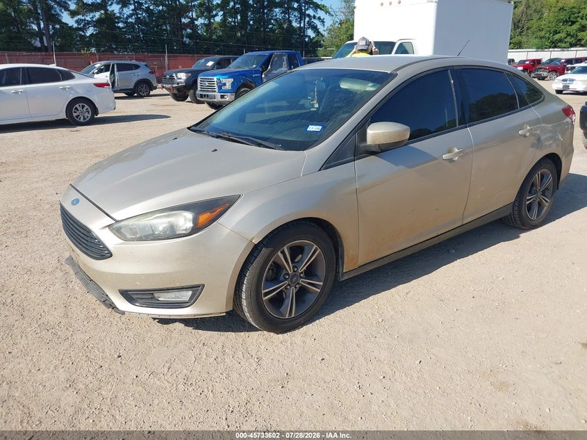 Vin: 1fadp3f21jl286843, lot: 46232301, ford focus se 20182