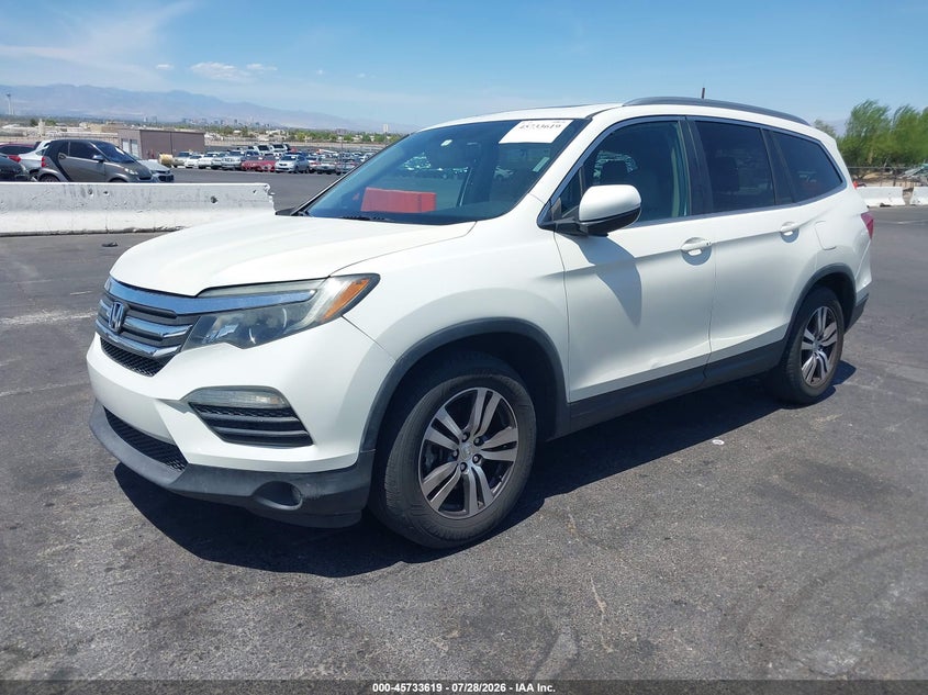 Vin: 5fnyf5h5xgb018290, lot: 46232318, honda pilot ex-l 20162