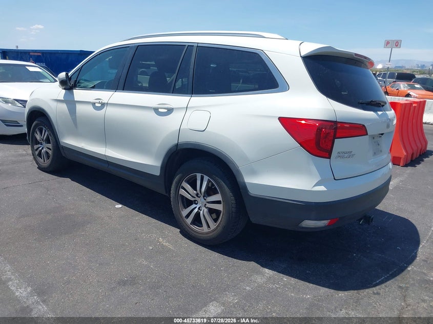 Vin: 5fnyf5h5xgb018290, lot: 46232318, honda pilot ex-l 20163