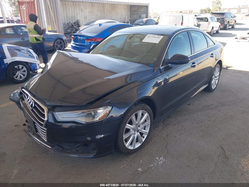 Vin: waufgafc7gn002447, lot: 46232319, audi a6 3.0t premium plus 20162
