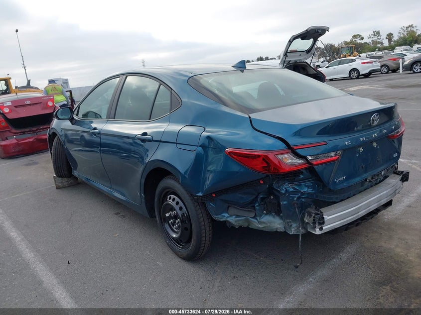 Vin: 4t1daack6su186345, lot: 46232323, toyota camry le 20253