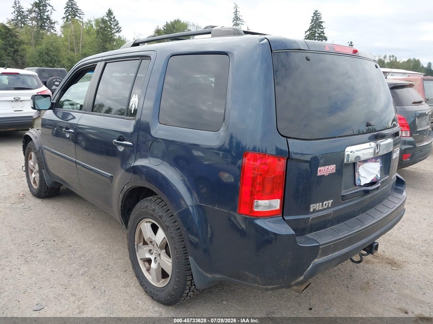 Vin: 5fnyf4h55bb056240, lot: 46232327, honda pilot ex-l 20113