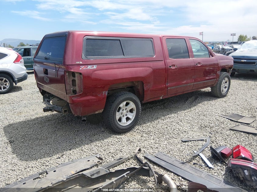 Vin: 3gcukrec6hg161611, lot: 46232328, chevrolet silverado 1500 lt 20174