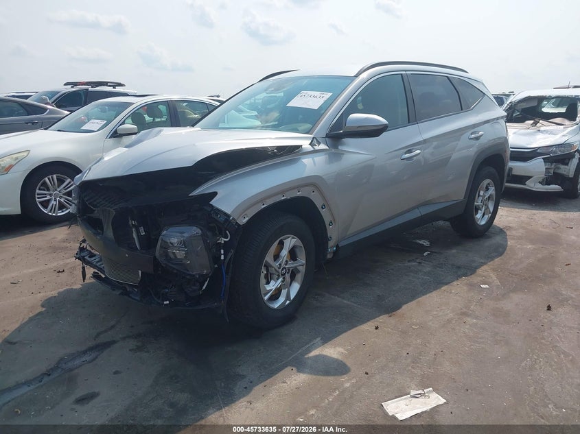 Vin: 5nmjbcae6ph258799, lot: 46232334, hyundai tucson sel 20232