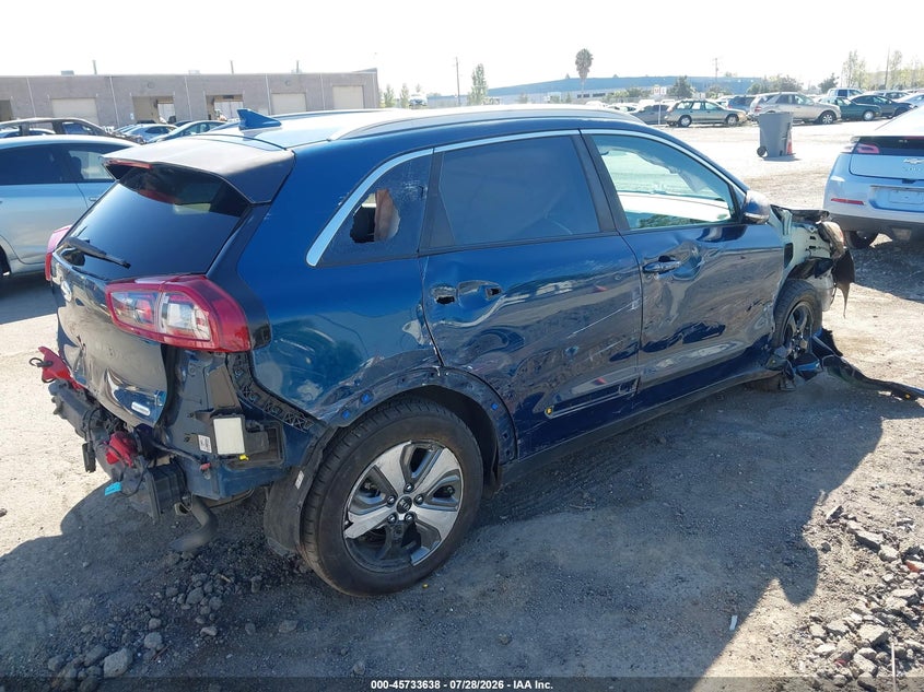 Vin: kndcc3lc4k5224213, lot: 46232337, kia niro ex 20194