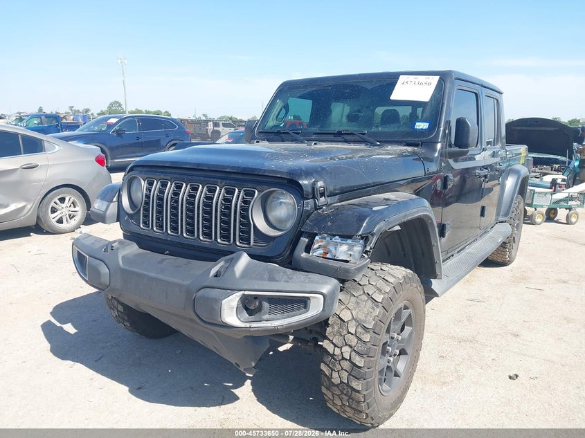 Vin: 1c6pjtag4sl531221, lot: 46232349, jeep gladiator high tide 20252