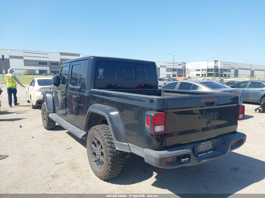 Vin: 1c6pjtag4sl531221, lot: 46232349, jeep gladiator high tide 20253