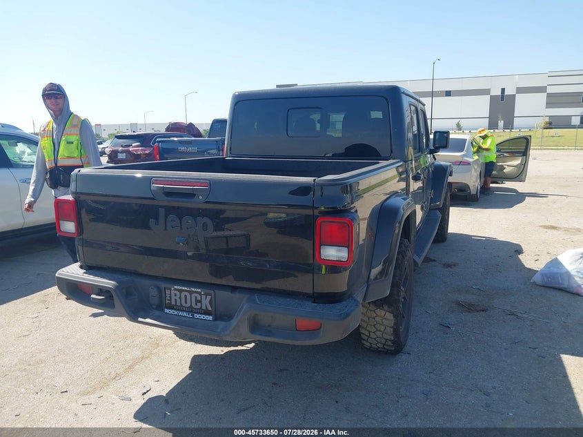 Vin: 1c6pjtag4sl531221, lot: 46232349, jeep gladiator high tide 20254