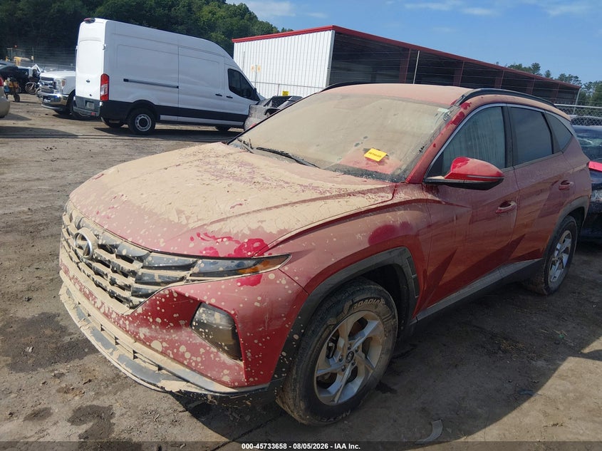 2022 Hyundai Tucson, Затоплення, IAAI, VIN 5NMJBCAE9NH012486 — фото 2