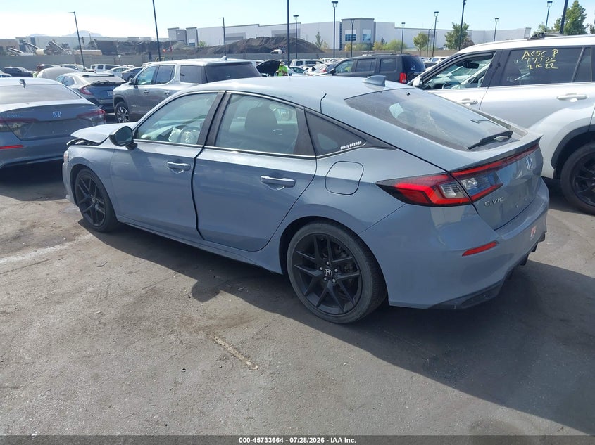Vin: 19xfl2h87ne005704, lot: 46232363, honda civic sport 20223