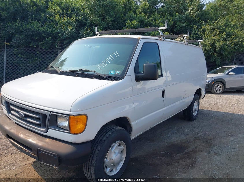 2007 Ford Econoline, Обычный износ, IAAI, VIN 1FTNE24WX7DA21670 — фото 2