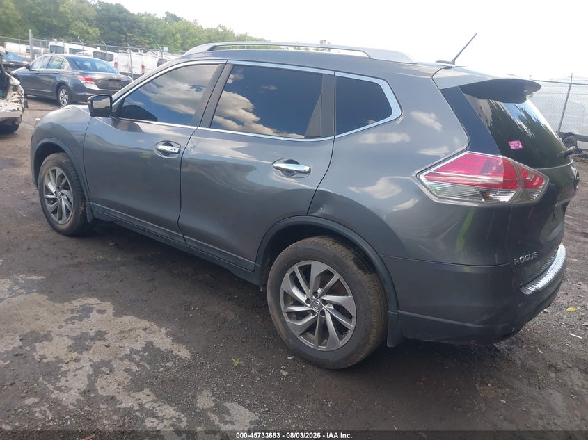 Vin: 5n1at2mv3fc781791, lot: 46232382, nissan rogue sl 20153