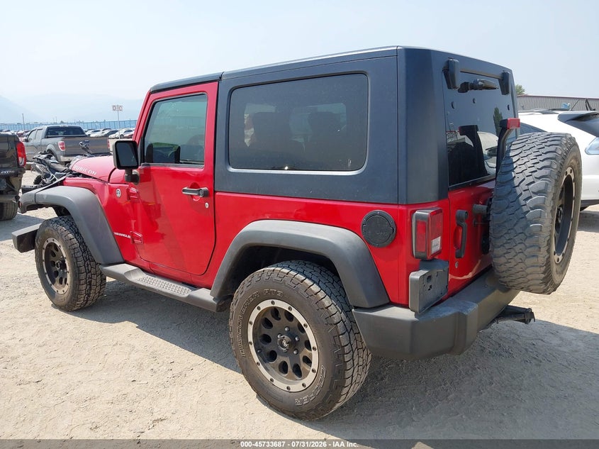 2008 JEEP WRANGLER auction photo 3