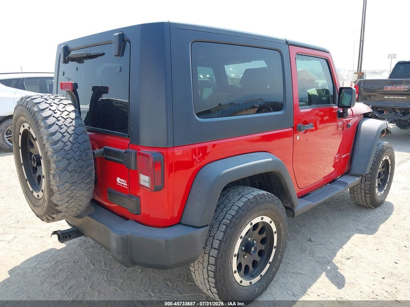 2008 JEEP WRANGLER auction photo 4