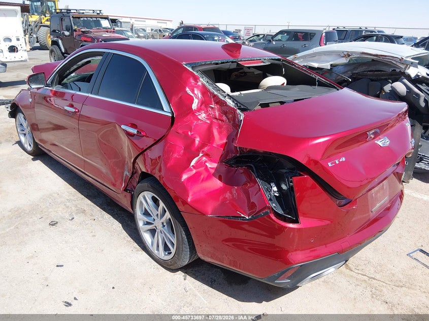Vin: 1g6da5rk3s0120400, lot: 46232396, cadillac ct4 luxury rwd 20253