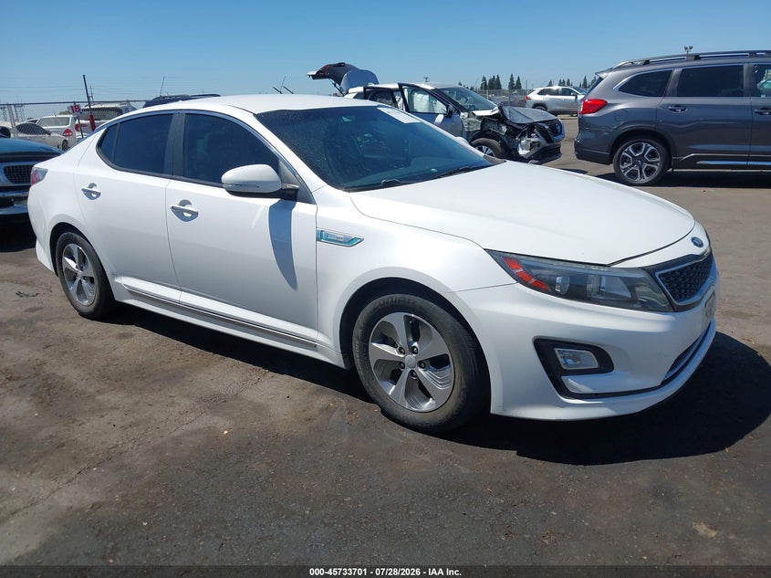 Vin: knagm4ad1e5064096, lot: 46232400, kia optima hybrid lx 2014 img_1