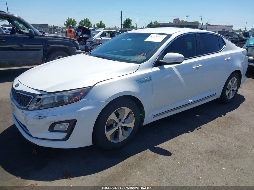 Vin: knagm4ad1e5064096, lot: 46232400, kia optima hybrid lx 20142