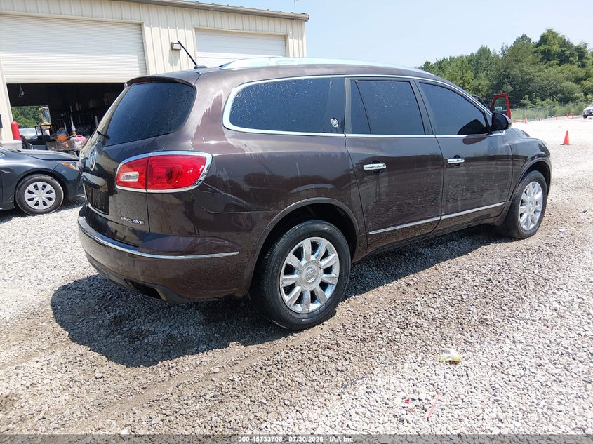 Vin: 5gakrbkd3fj276820, lot: 46232407, buick enclave leather 20154