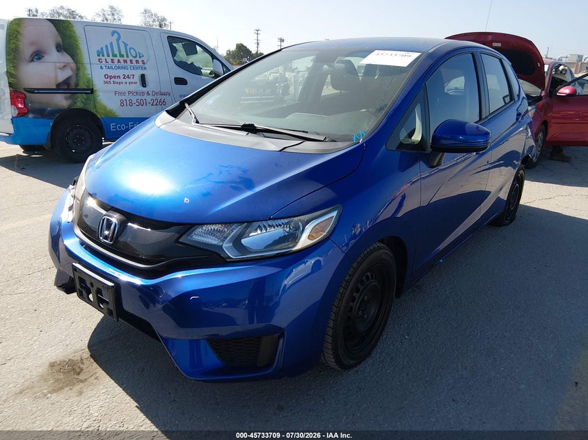 Vin: jhmgk5h52gs006644, lot: 46232408, honda fit lx 20162