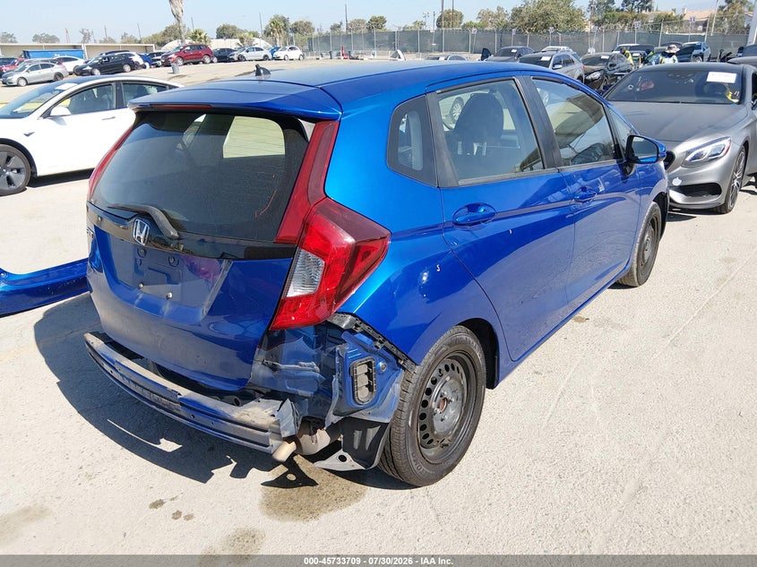 Vin: jhmgk5h52gs006644, lot: 46232408, honda fit lx 20164