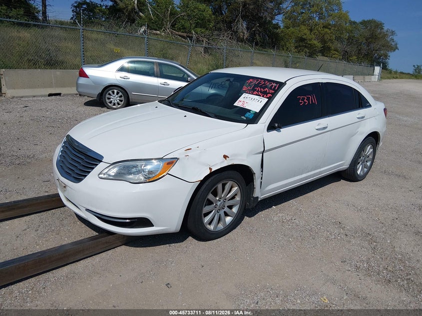 Vin: 1c3ccbbb8cn134071, lot: 46232410, chrysler 200 touring 20122