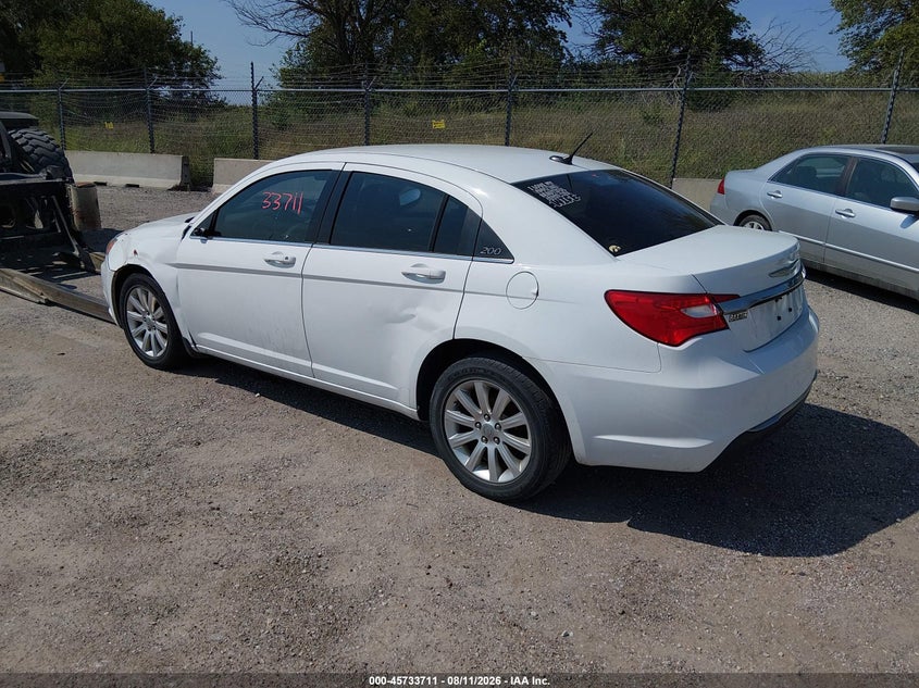 Vin: 1c3ccbbb8cn134071, lot: 46232410, chrysler 200 touring 20123