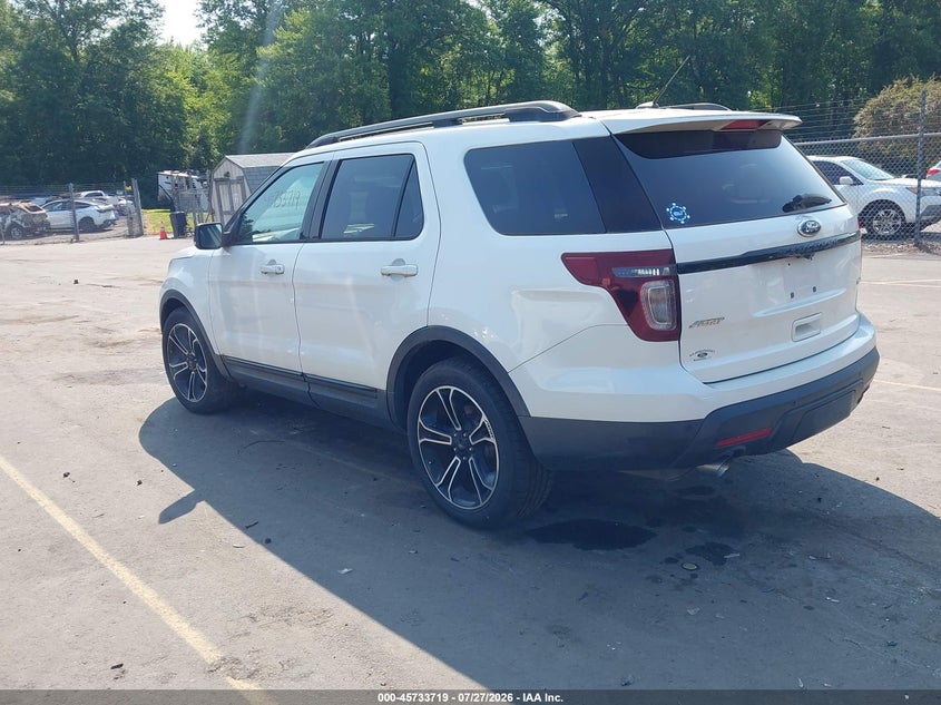 2015 FORD EXPLORER auction photo 3