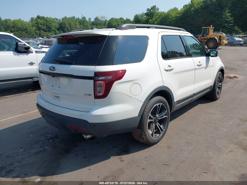 2015 FORD EXPLORER auction photo 4