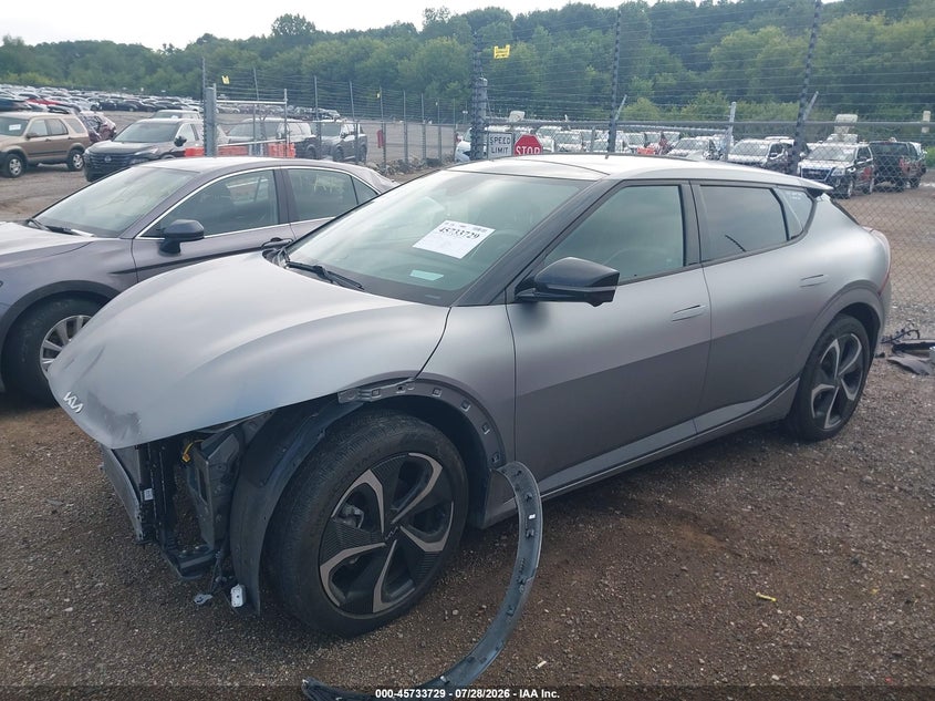 Vin: kndc4dlc5n5081618, lot: 46232428, kia ev6 gt-line 20222