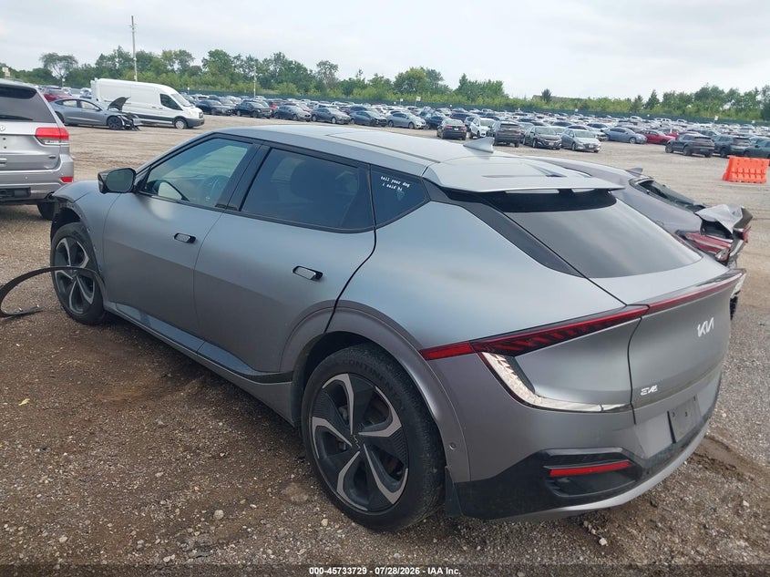 Vin: kndc4dlc5n5081618, lot: 46232428, kia ev6 gt-line 20223