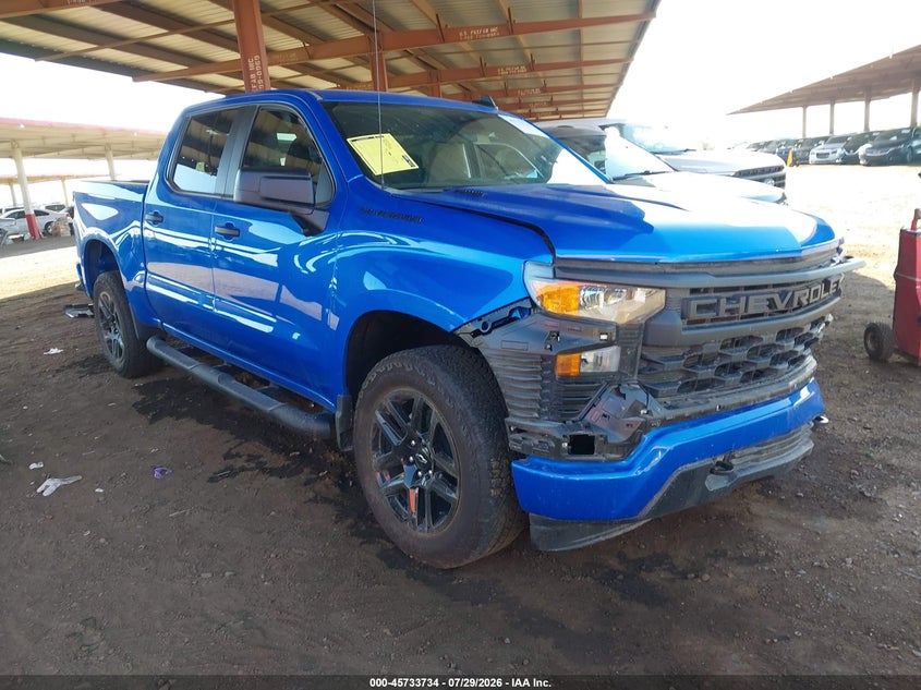 Vin: 3gcpabek3tg178521, lot: 46232433, chevrolet silverado 1500 2wd  short bed custom 2026 img_1