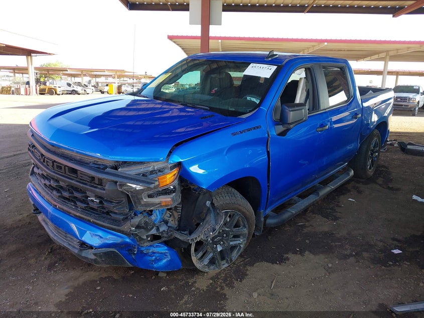 Vin: 3gcpabek3tg178521, lot: 46232433, chevrolet silverado 1500 2wd  short bed custom 20262